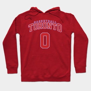 Toronto Basketball - Player Number 0 Hoodie